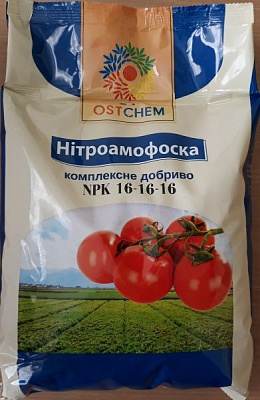 Удобрение минеральное Ostchem Нитроаммофоска 16-16-16 3 кг