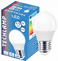 Лампа світлодіодна Techlamp 5 Вт G45 матова E27 220 В 4000 К 