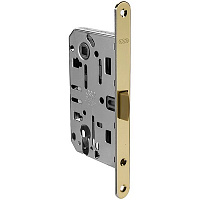 Дверной замок межкомнатный AGB MEDIANA Evolution PZ85 полированная латунь