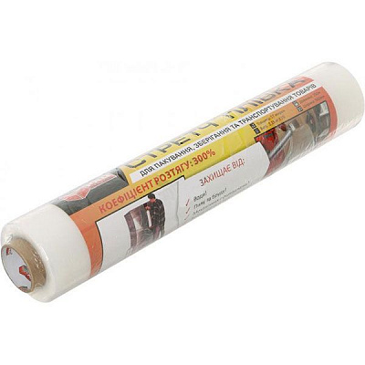 Стретч-пленка 250 м 20 мкм 50 см 2,3 кг