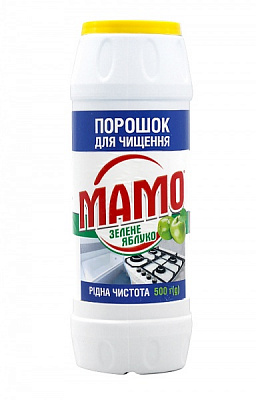 Порошок для чистки МАМО Зеленое яблоко 500 г