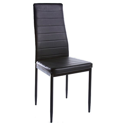 Стілець обідній City чорний/чорний