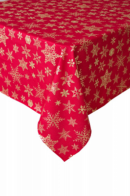 Скатерть Polar 140x220 см красный Sensio