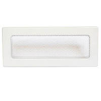 Решетка каминная  4FIRE 10,5х25 белая