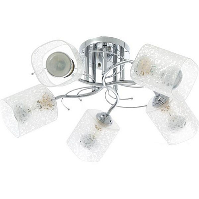 Люстра потолочная Accento lighting Taurus 5xE27 хром ALG-71986/5 