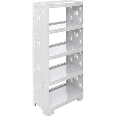 Етажерка Тарлев Ротанг 5-рівнева 1100x520x300 мм сірий