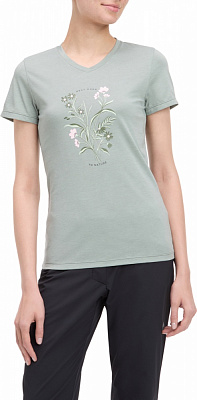 Футболка McKinley Nata II W 430776-903911 р.44 зеленый