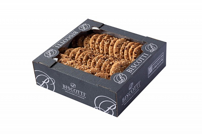 Печенье Biscotti сдобное песочно-отсадное Хрусткое 1,6 кг (4820216120523) 