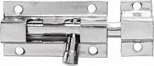 Шпингалет накладной ЗМ624 хром 60 мм