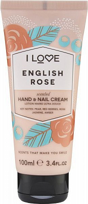 Лосьйон для рук English Rose I love Англійська троянда 100 мл