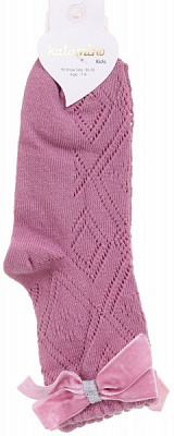 Шкарпетки для дівчаток KATAMINO K24060 KTM81407 р.7-8 світло-рожевий