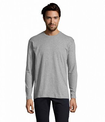 Футболка з довгим рукавом Sol's Monarch 11420350L р.L темно-сірий меланж