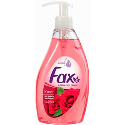 Рідке мило Fax Троянда 400 мл