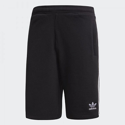 Шорты Adidas 3-STRIPE SHORT DH5798 р. M черный