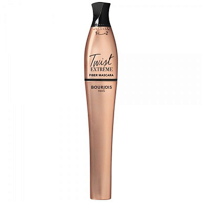 Туш для вій Bourjois Twist Up The Volume Подовження, об'єм та розділення Black 8 мл