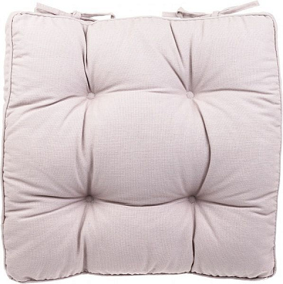 Подушка на стул Нежность 38х38 см розовый