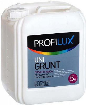 Грунтовка глубокопроникающая PROFILUX Uni Grunt Profilux 5 л