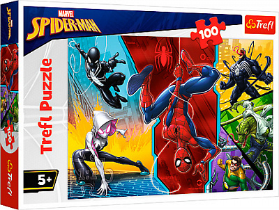 Пазлы Trefl Спайдермэн. Вверх ногами 16347