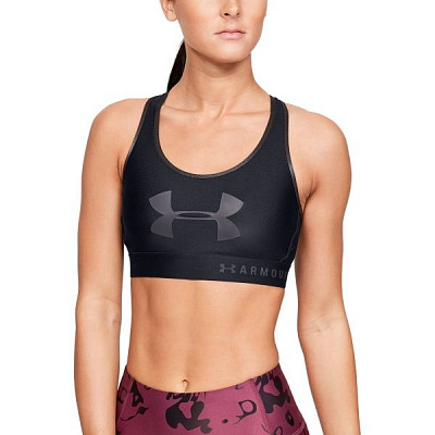 Бра Under Armour Armour Mid Keyhole Graphic 1344333-001 L черный