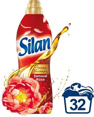 Кондиціонер для білизни Silan Ароматерапія Чуттєва троянда 0,8 л