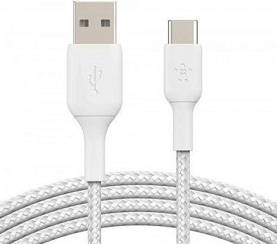 Кабель Belkin USB Type-C – USB 2 м белый (CAB002bt2MWH) 