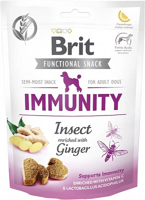 Ласощі Brit Care для собак з комахами та імбиром 150 г 111421/539970