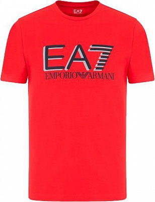 Футболка EA7 T-short 3HPT62-PJ03Z-1451 L красный