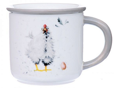 Чашка для чаю Курочка 400 мл 358-911 Lefard