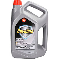 Моторное масло Texaco HAVOLINE ULTRA 5W-40 4 л