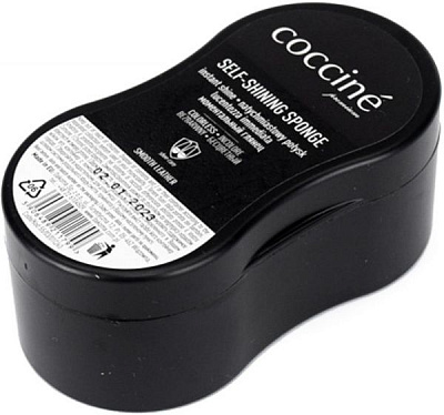 Губка-блиск COCCINE для взуття Self-Shining Sponge мала чорний