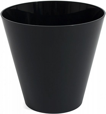 Горшок пластиковый Prosperplast Tubus круглый 28,5л антрацит (74954-433) 