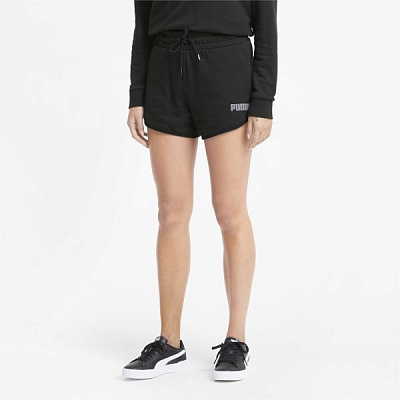 Шорты Puma Modern Basics High Shorts 58593601 р. M черный