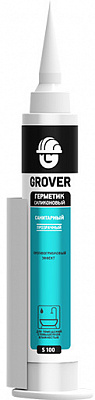 Герметик силіконовий Grover S100 прозорий 300 мл 0,3 кг