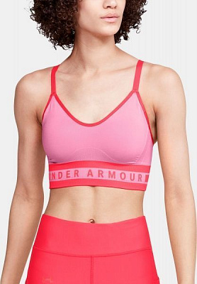 Бра Under Armour Seamless Longline Bra 1322552-691 S розовый