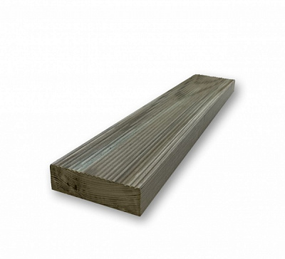Доска террасная 30х100х2500 мм сосна импрегнованная 0,25 кв. м