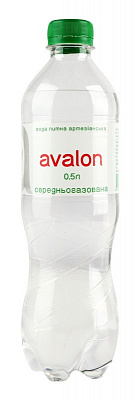Вода Avalon слабогазированная 0,5 л