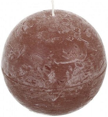 Свеча Шар Каштановый (7,3),Bo-08 Candy Light