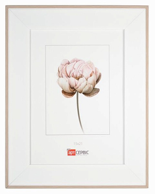 Рамка для фото Арт-Сервіс ЭА-01769 15x21 см белый 