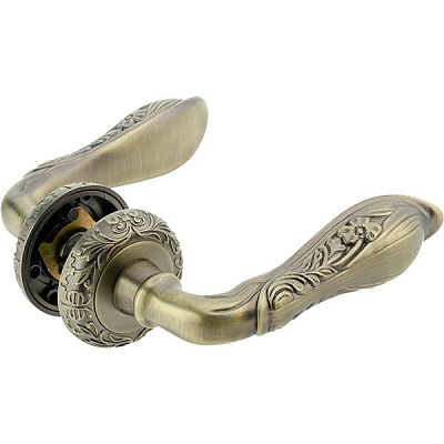 Ручка на розетці RDA Antique Collection AC0383 матова антична бронза