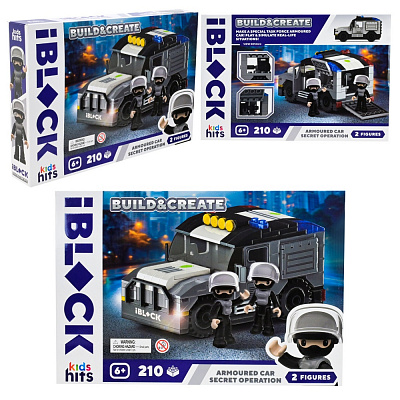 Игрушка-конструктор Shantou Kids hits IBLOCK JUNIOR 210 дет. KH42/004/4