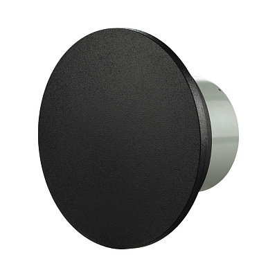 Вытяжной вентилятор Вентс черный РО 100