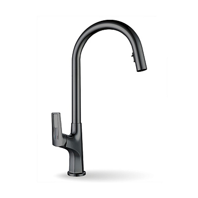 Змішувач для кухні FADO S.r.l MIX014011GG висувний хром Banti