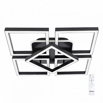 Люстра светодиодная ARDERO AL6491ARD URBAN 105 Вт черный 80938