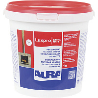 Краска Aura Luxpro ExtraMatt белый 1л 1,35кг