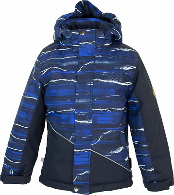 Куртка дитяча унісекс HUPPA Alex 1 р.128 синій 82686