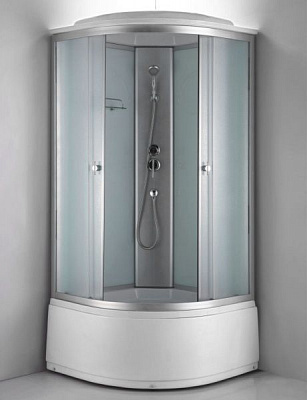 Душевой бокс UP! (Underprice) TM-80 сатин стекло прозрачное с высоким поддоном