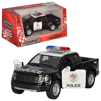 Автомобиль Kinsmart Ford F150 SVT Raptor Super Crew KT5365WP
