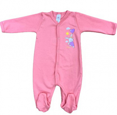 Комбинезон для девочки Bambinelli р.74 коралловый Кмб300-4 