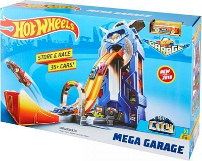 Трек Hot Wheels гараж FTB68