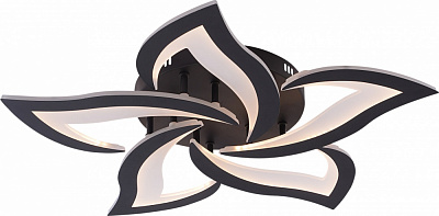 Люстра светодиодная ELIOS HOME, без пульта 90 Вт [019] Black DL1009